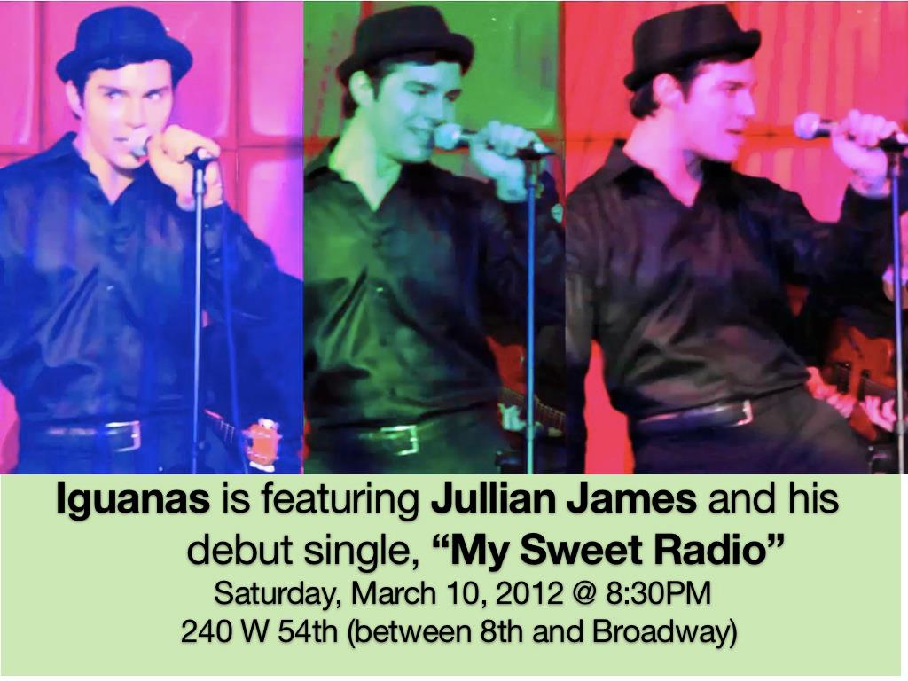 Jullian James live at Iguanas
