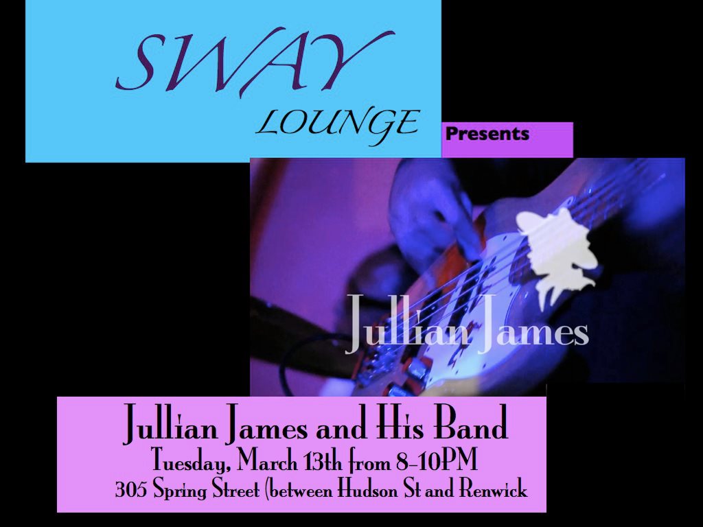 Jullian James live at sway